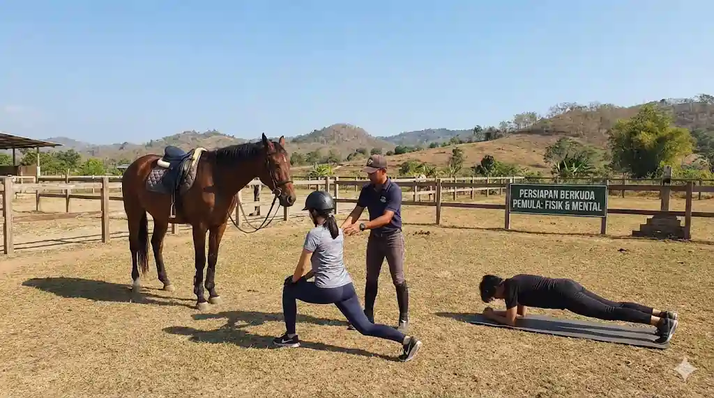 belajar berkuda pemula